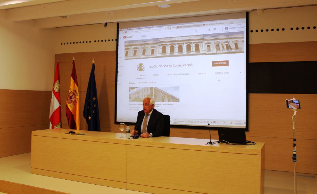 Jose Luis Concepción, presidente del TSJCL