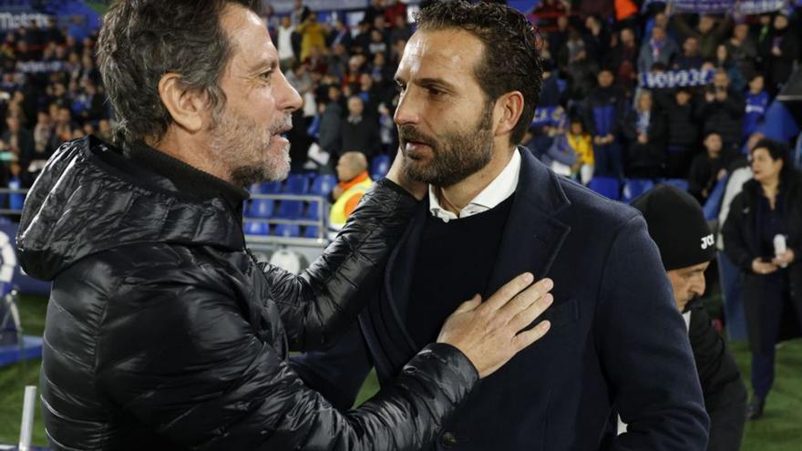 Quique y Baraja en Getafe.