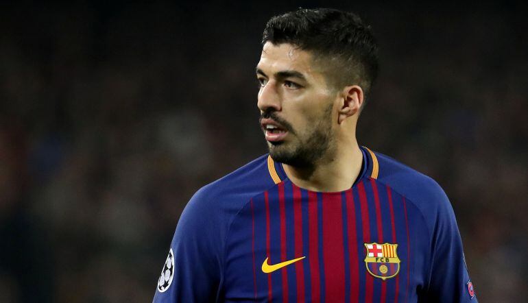 El uruguayo del Barcelona Luis Suárez.