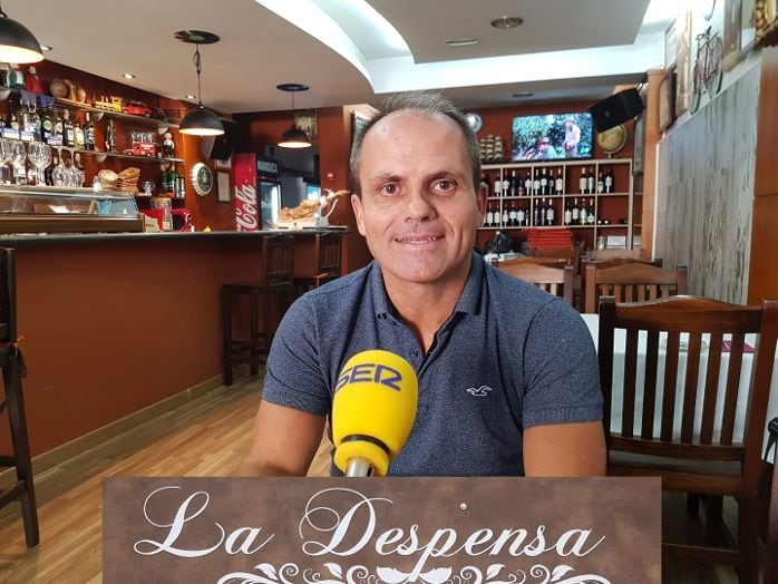 José Luis González, director deportivo del Alcoyano, desde La Despensa