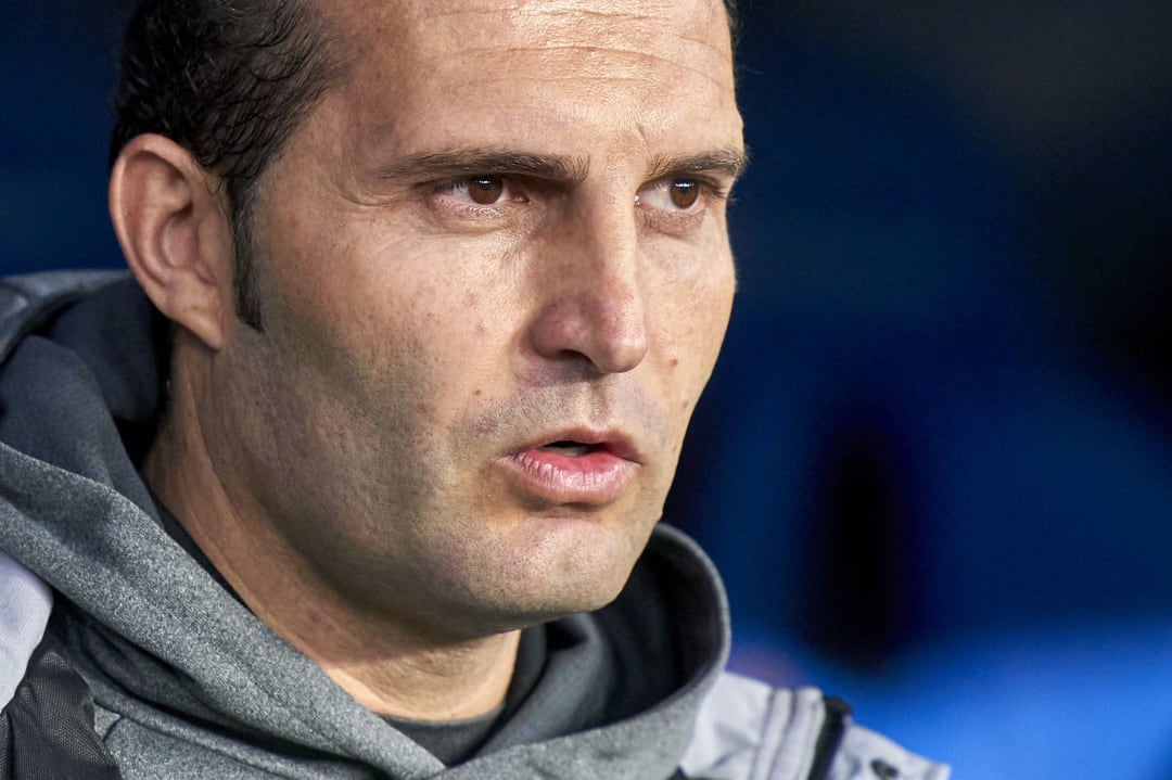 Rubén Baraja, entrenador del CD Tenerife