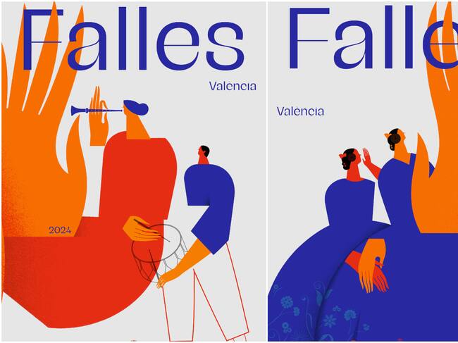 Imagen de las Fallas 2024