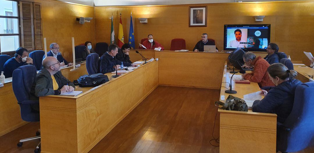 Pleno del Ayuntamiento de Guadix.