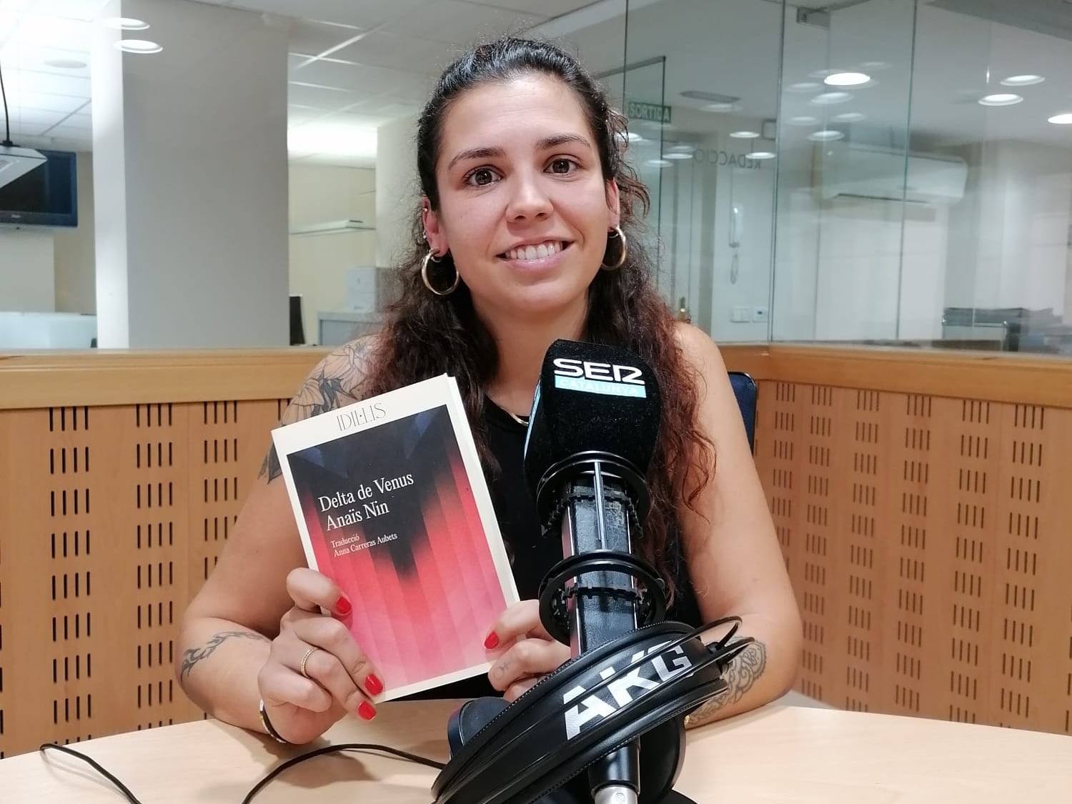 Laia Regincós a Ràdio Girona