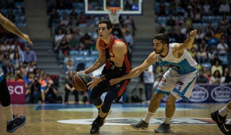 Luca Vildoza fue el mejor jugador del Kirolbet Baskonia.