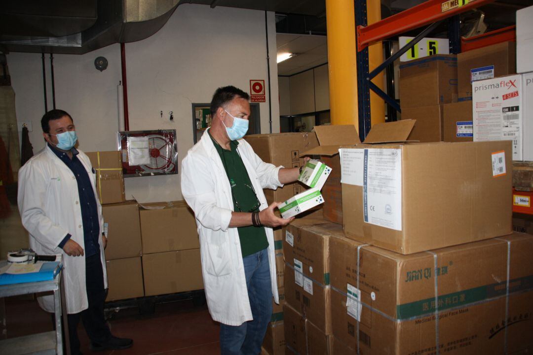 Las entregas durante la pandemia en la provincia se cifran en 417.000 equipos de protección