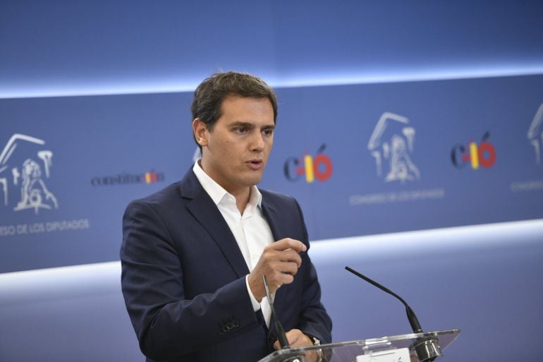 Rueda de prensa del presidente de Ciudadanos, Albert Rivera, sobre el balance de