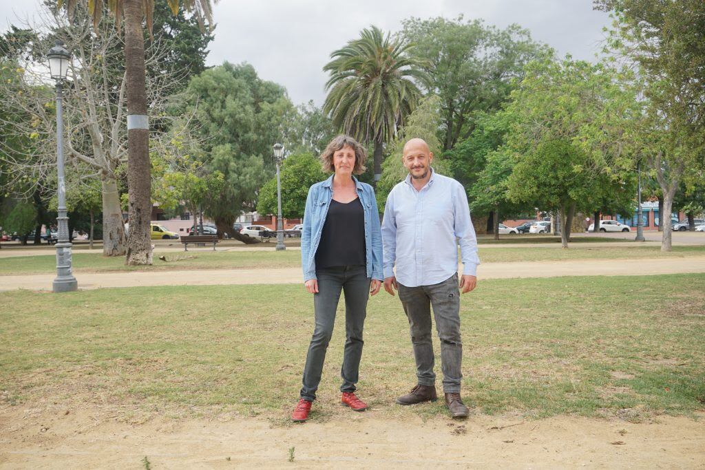 Kika González junto a Raúl Ruiz Berdejo