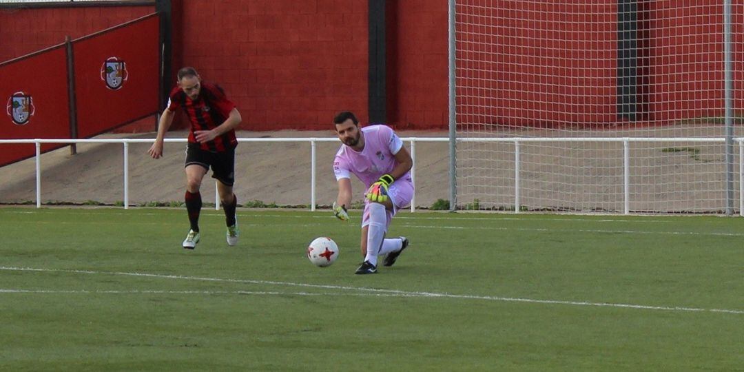 Zamora en su etapa en el Xerez CD.