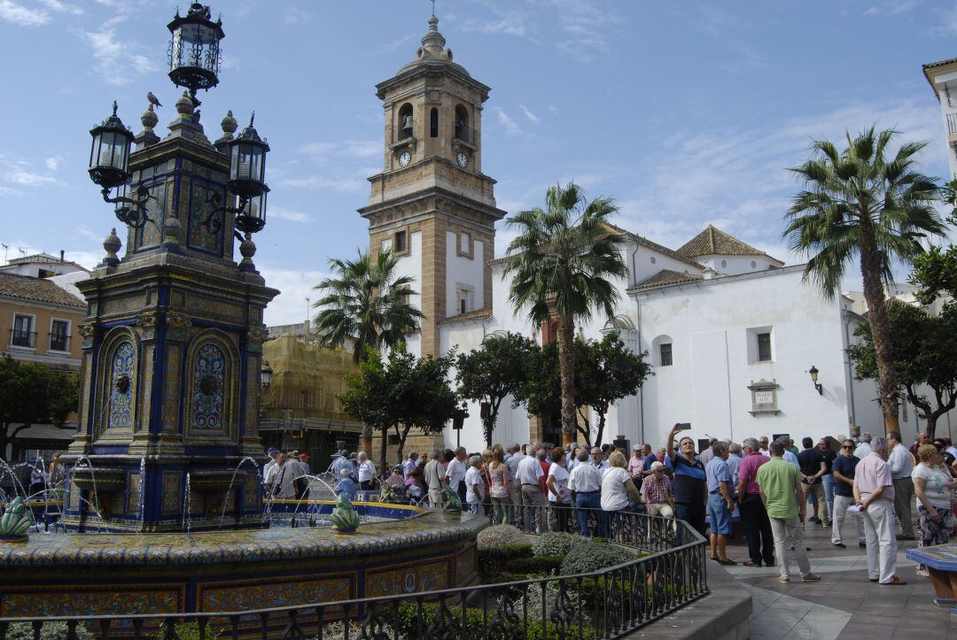 la Plaza Alta de Algeciras escenario para la defensa de las pensiones.