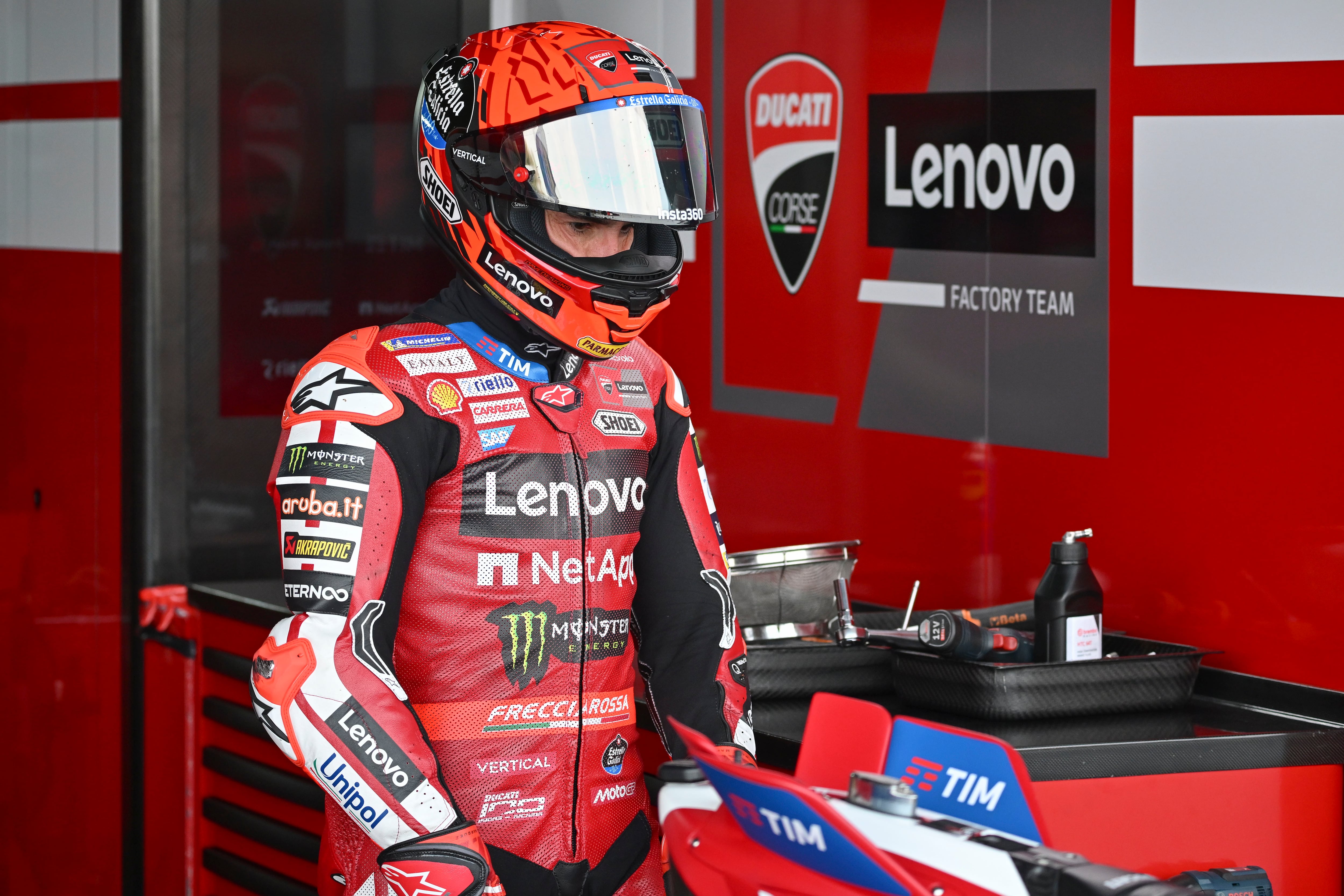 Marc Márquez en los test de Tailandia