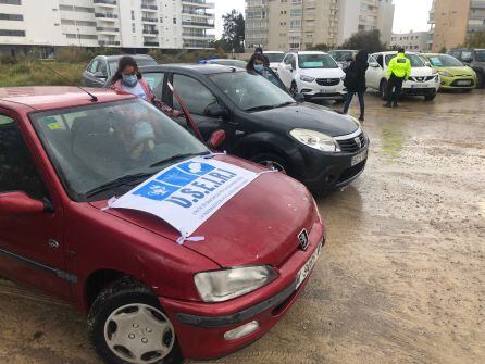 La movilización ha partido del Centro de Salud de Vila