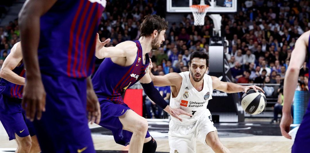 Campazzo, durante la final de Copa