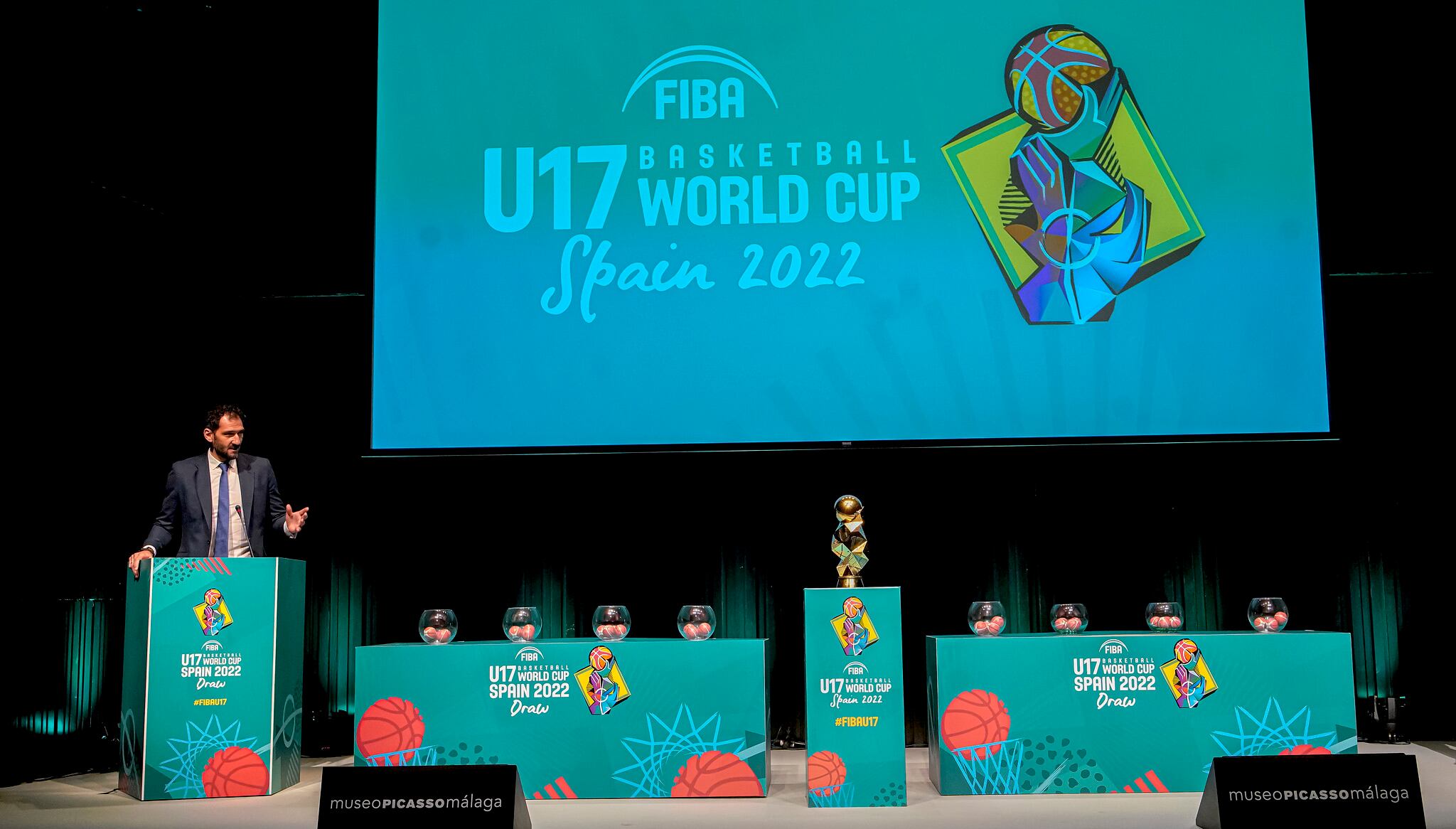 El presidente de la Federación Española de Baloncesto, Jorge Garbajosa