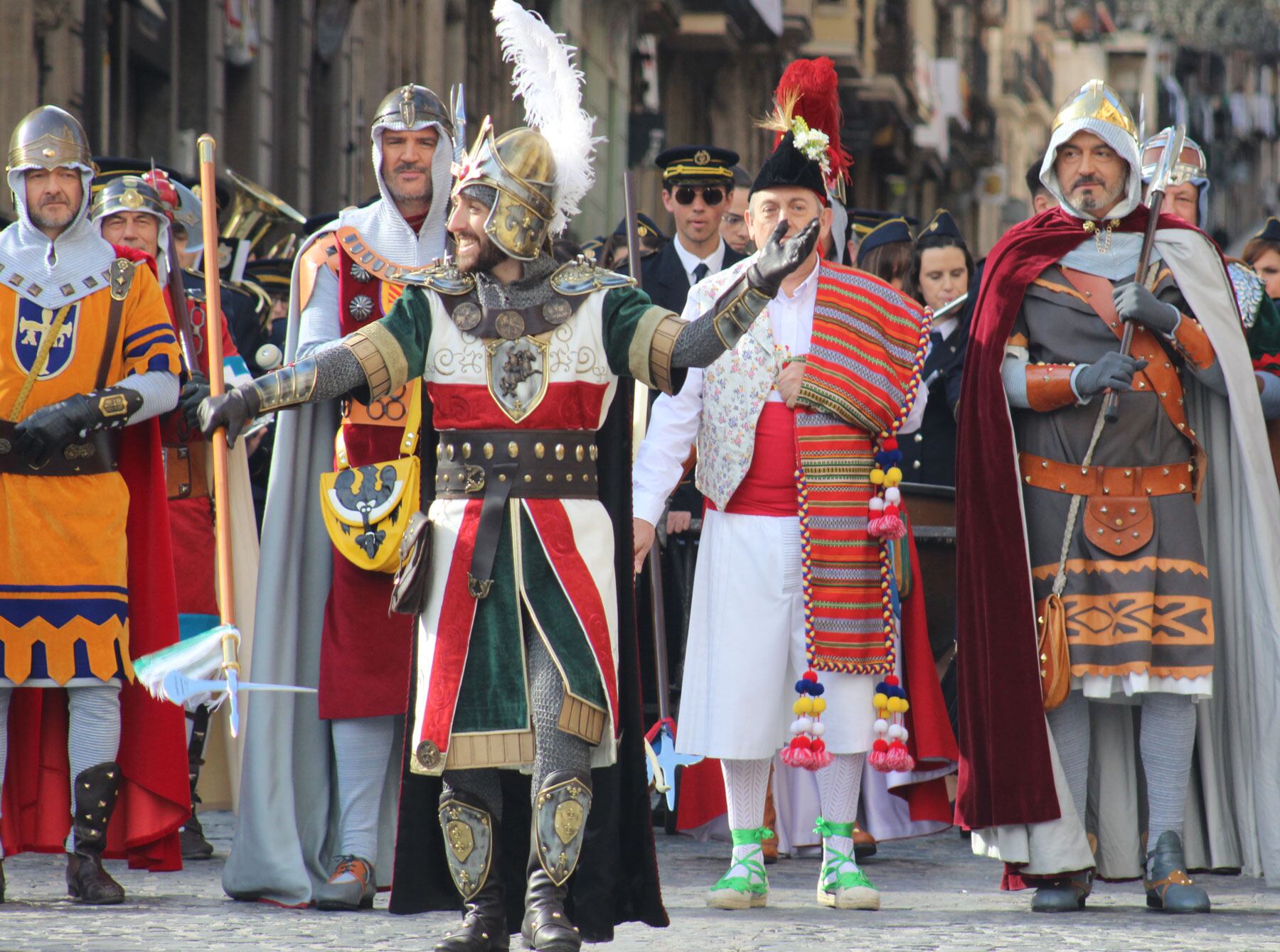 El festero alcodiano Jordi Seguí ha ostentado de nuevo el cargo de sargento mayor cristiano