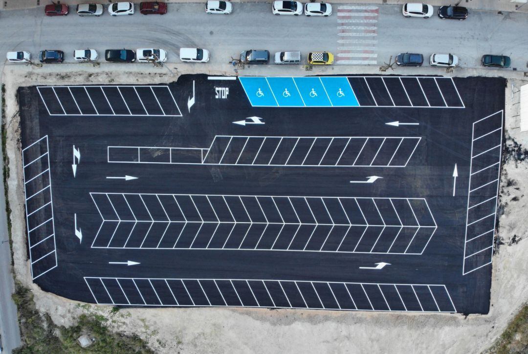 Adecuación del parking de la Avenida Constitución. Benissa