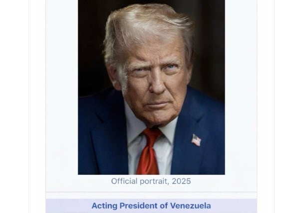 Captura de una publicación en la cuenta en Truth Social @realDonaldTrump del presidente de Estados Unidos, Donald Trump.