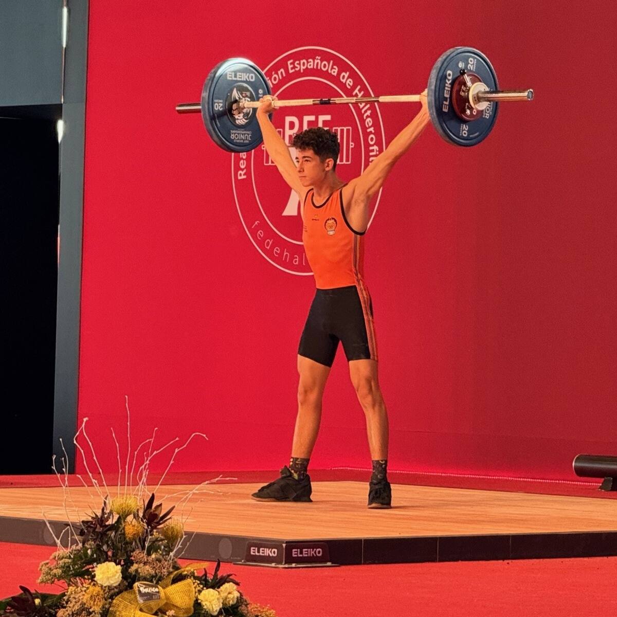 El petrerí Jorge Morote López se proclama campeón de España Sub-15 de halterofilia