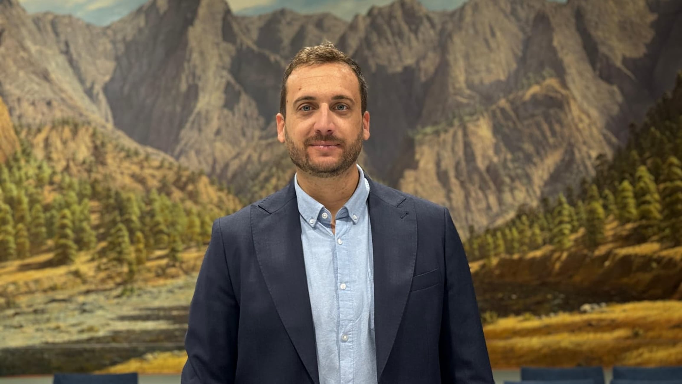 Miguel Perdigón, consejero del Partido Popular en el Cabildo de La Palma