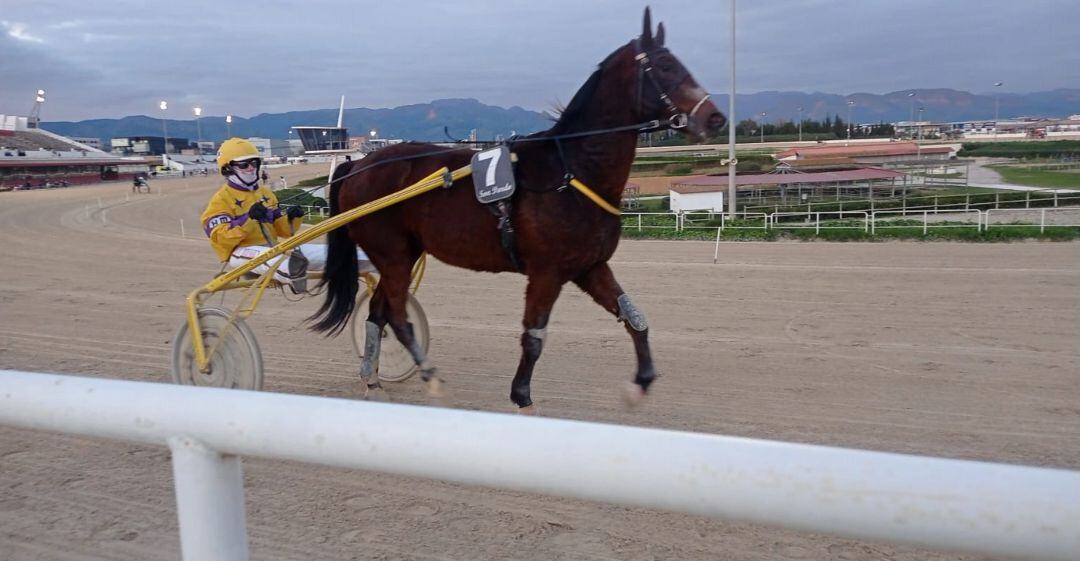 Julio Marí en el Hipódromo de Son Pardo