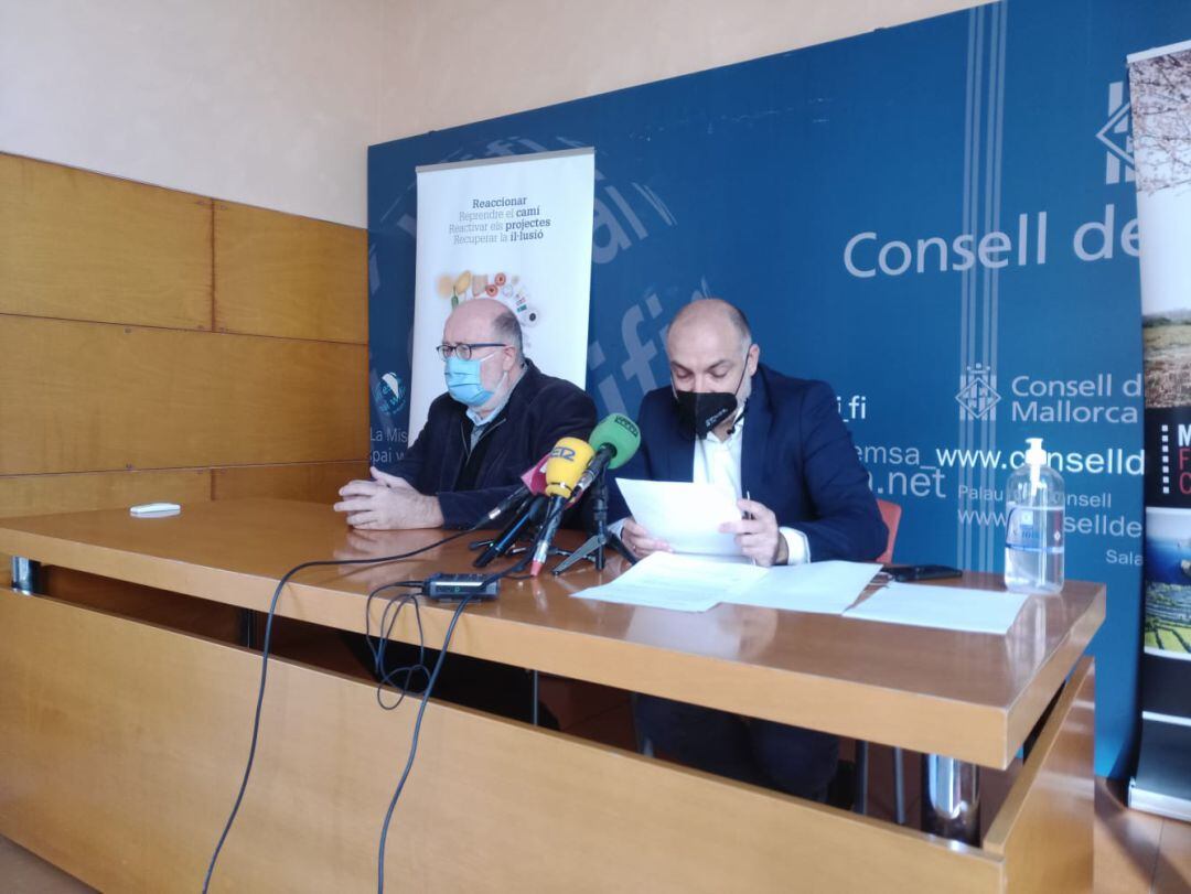 Rueda de prensa del Consell de Mallorca.