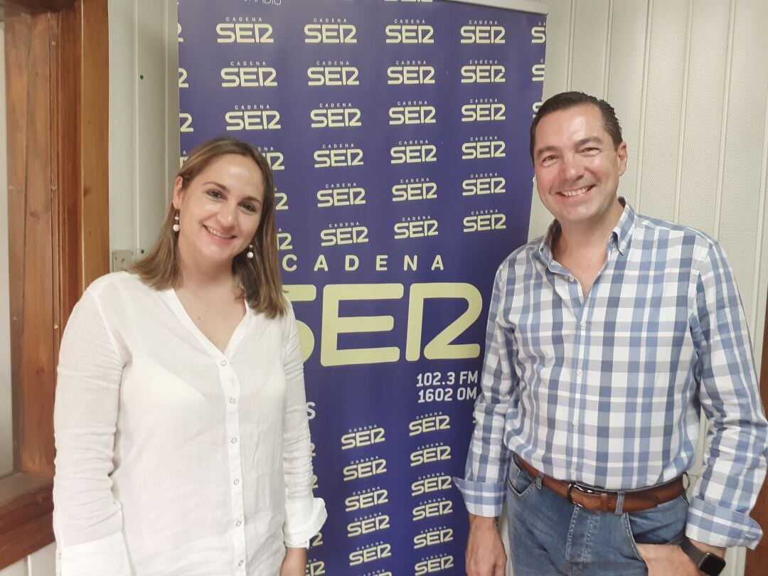 Lourdes Pérez Reed y José Manuel Ortiz.