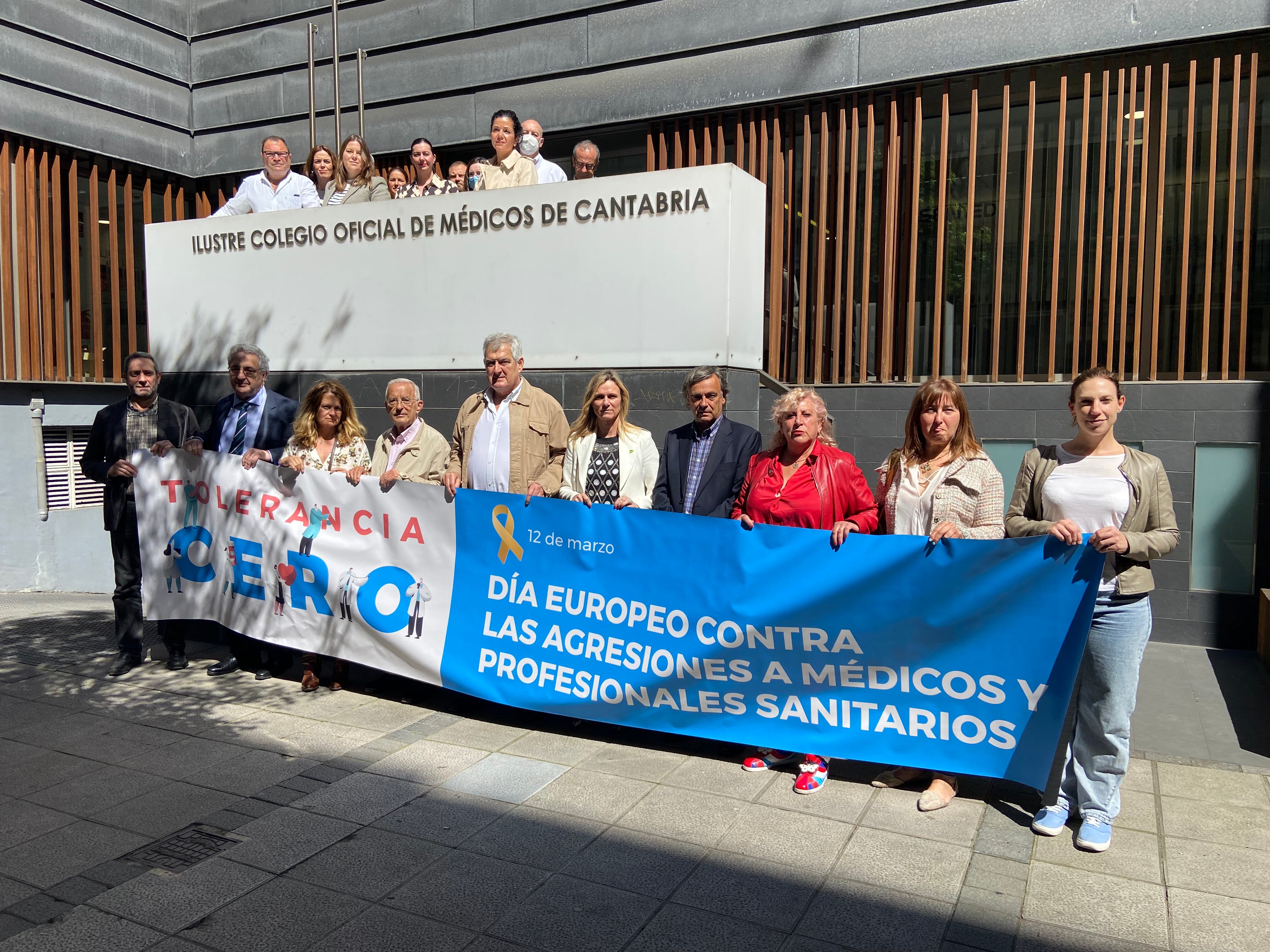 Concentración del foro sanitario.