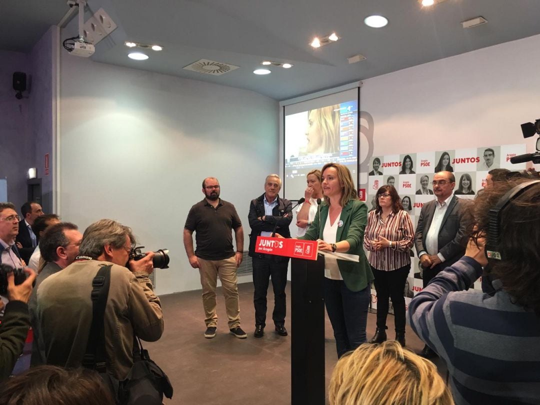 La socialista Pilar Alegría gana las elecciones en Zaragoza