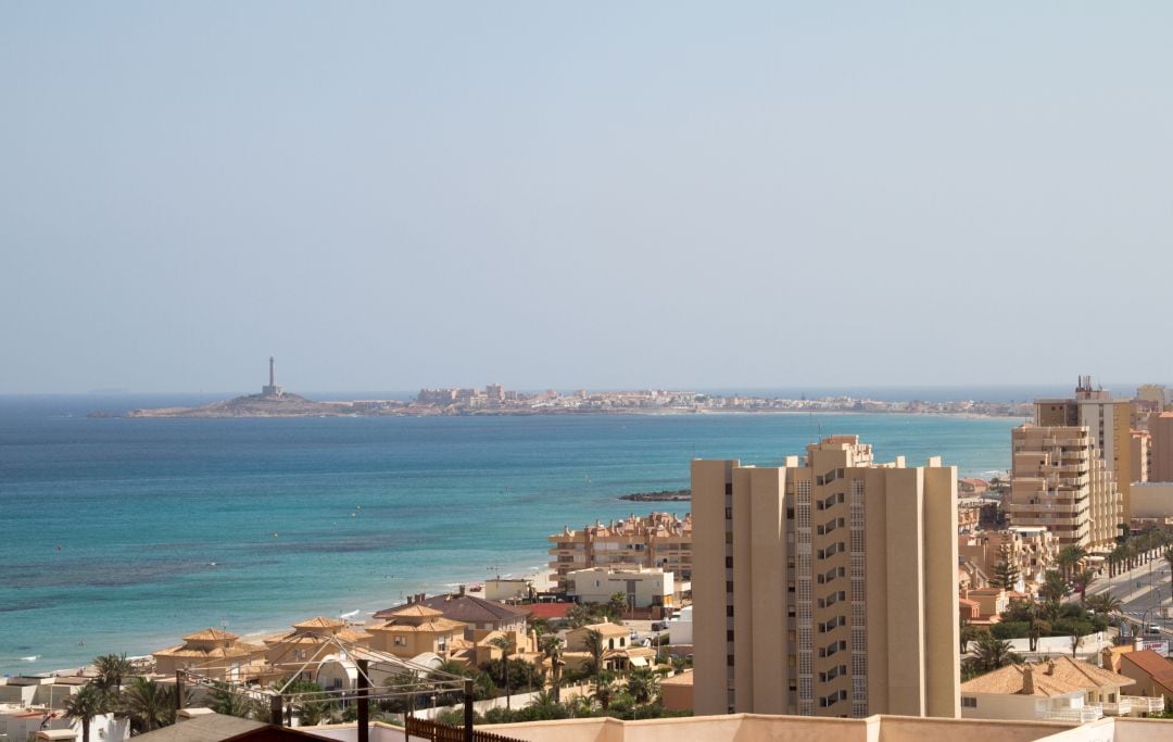 Vista de la Manga del Mar Menor