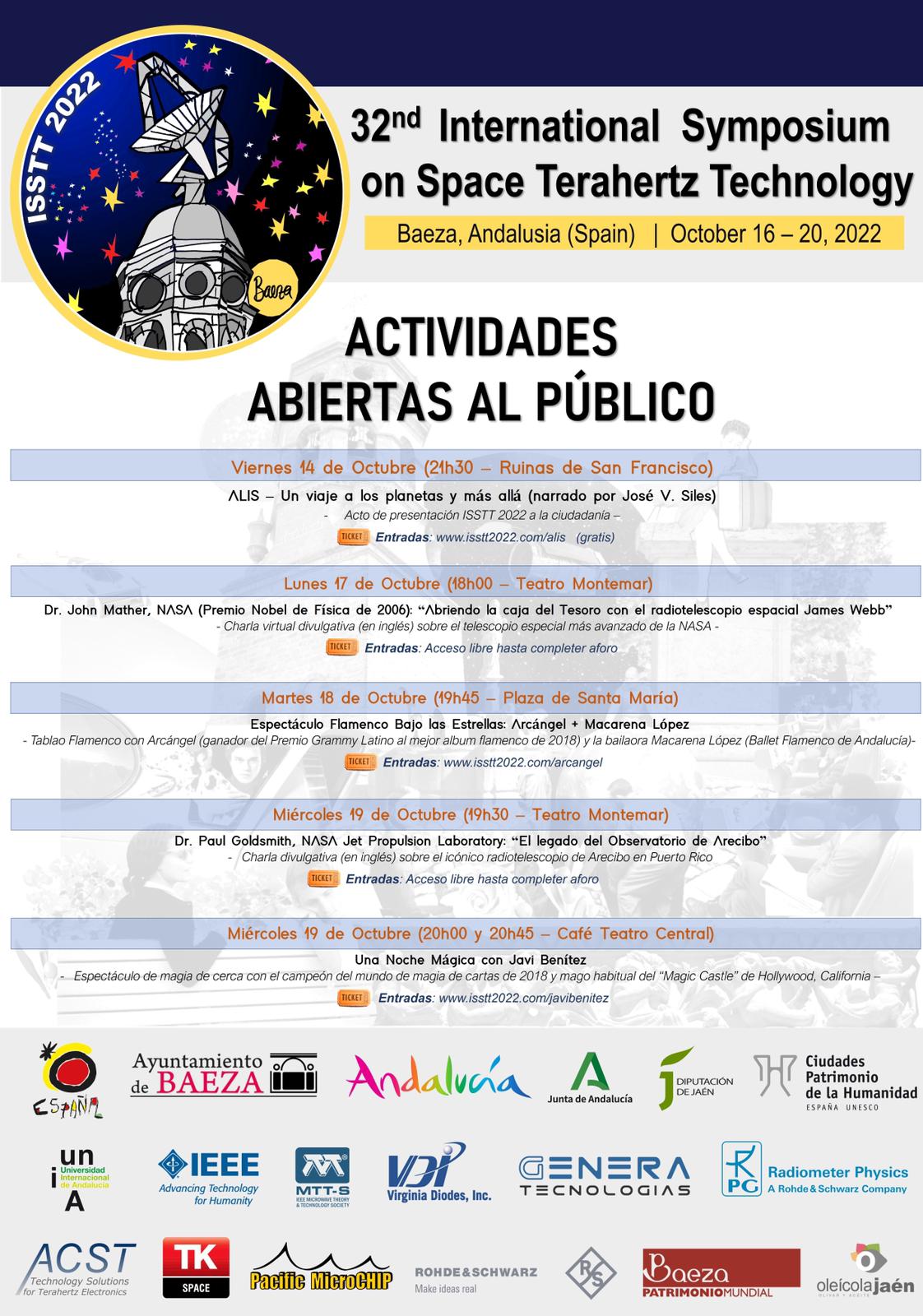 32º Symposium Internacional de Tecnologías Aeroespaciales en Terahercios