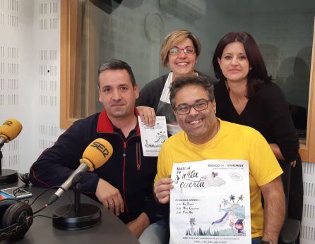 Fernando Coy, Antonio Machado, Alicia Sánchez y Cristina López son algunos de los organizadores del festival.