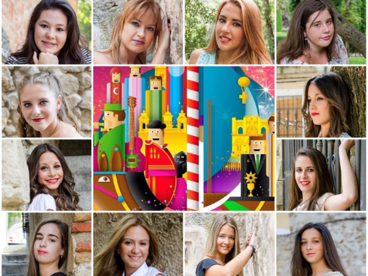 Las Damas de Honor de las fiestas de San Julián 2016