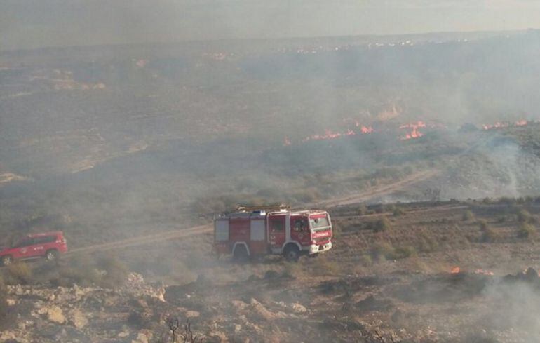 Los bomberos de Albacete atendieron 6 incendios en una misma tarde