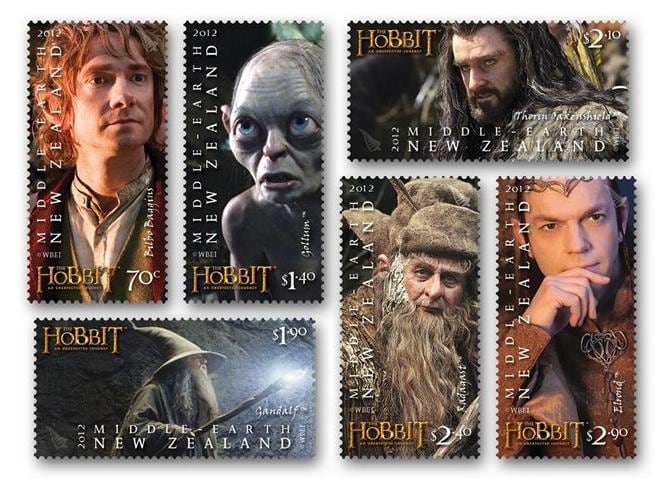 La colección de sellos de &#039;El Hobbit&#039;