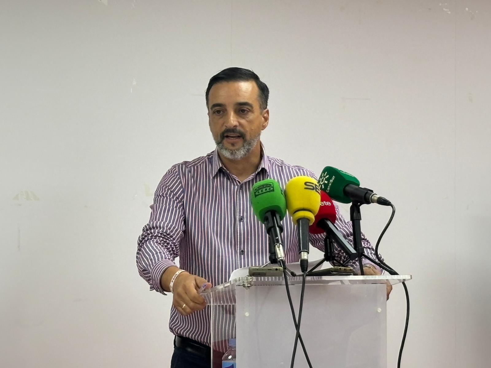 José Antonio Díaz, secretario local del PSOE de Jerez