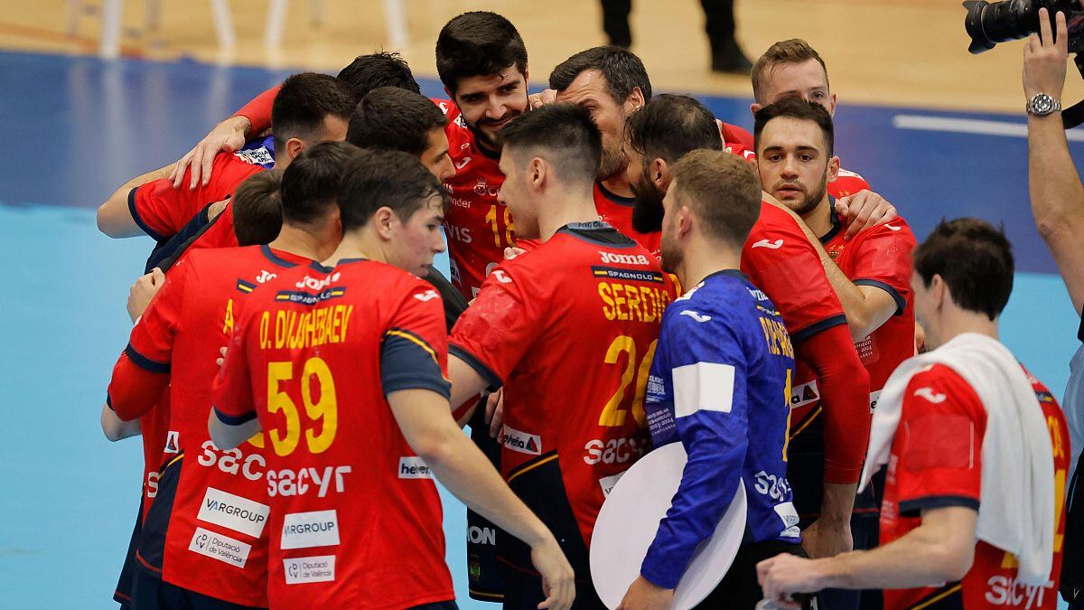 La presencia de la selección española de balonmano en Huesca está levantando expectación