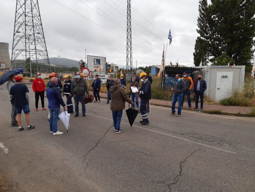 Concentración frente a la térmica Cubillos