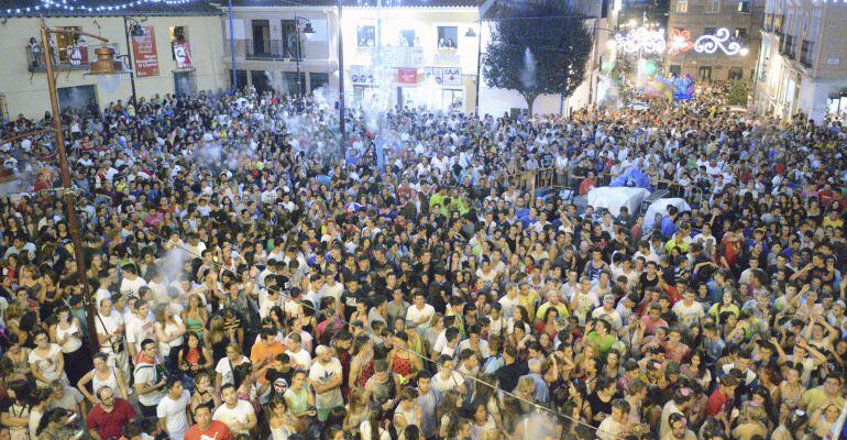 Multitudinario pregón de las Fiestas del Cristo de los Remedios de Sanse
