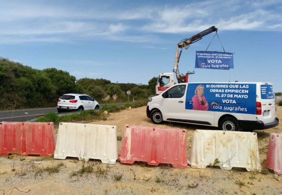 Aquesta publicitat ha estat denunciada davant la Junta Electoral.