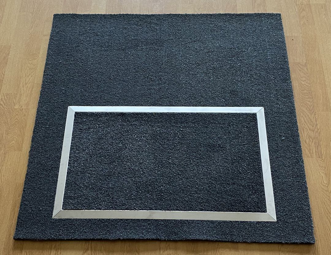 Alfombrilla higienizante desarrollada por la empresa Viguesa de Alfombras.