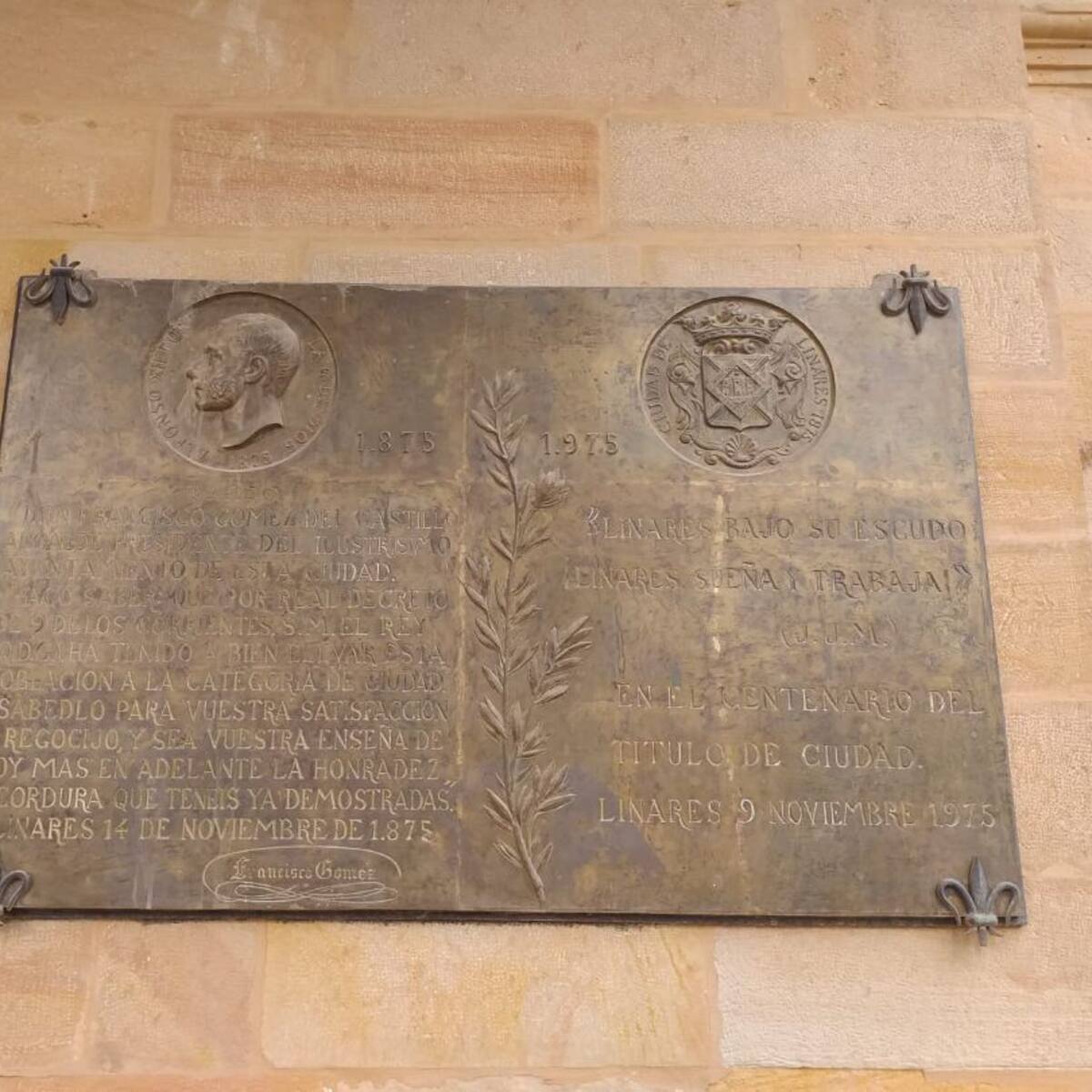 Linares cumple 145 años desde la concesión del título de Ciudad