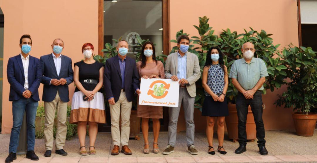 Foto de la última reunión de la Plataforma que se celebró en septiembre