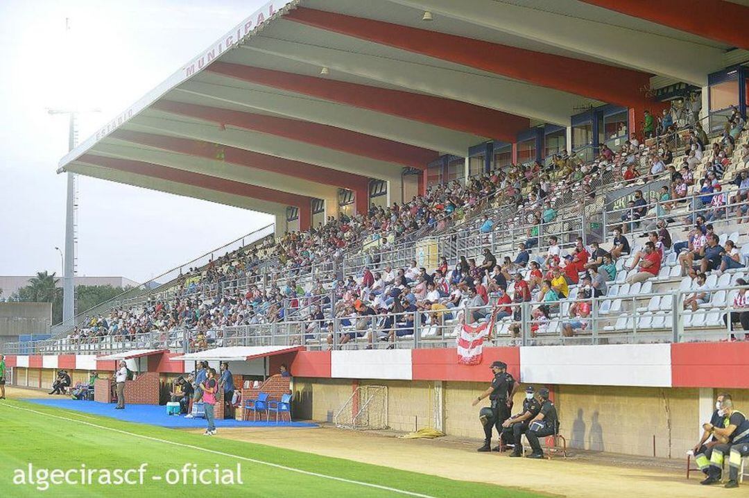 Afición del Algeciras CF.