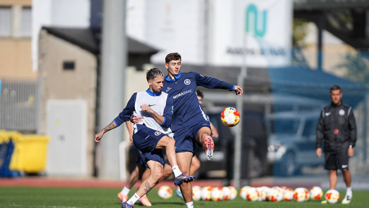 L'FC Andorra es pren la Copa com a teràpia
