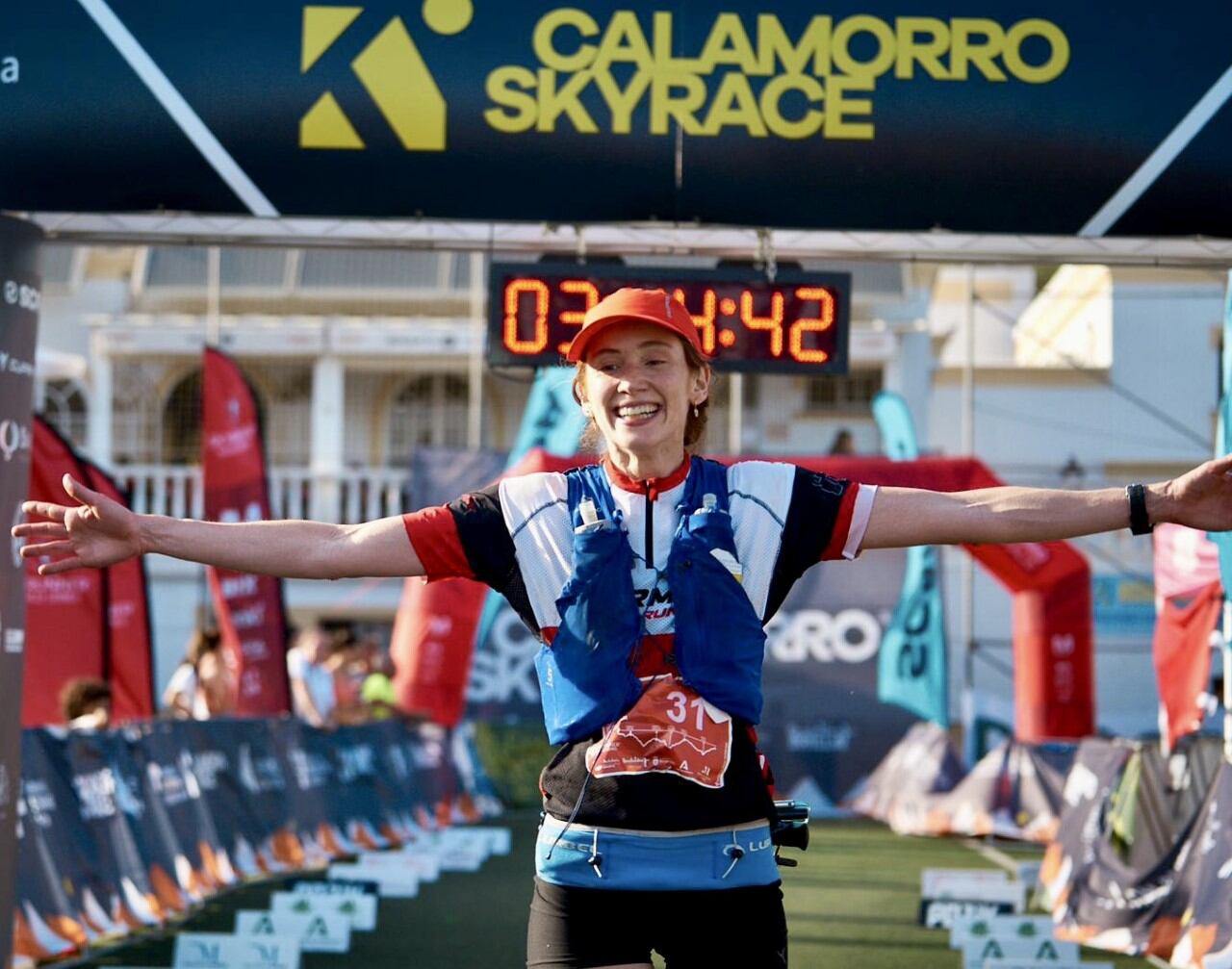 Isabel Acevedo consiguió cruzar la meta la 14 de la General