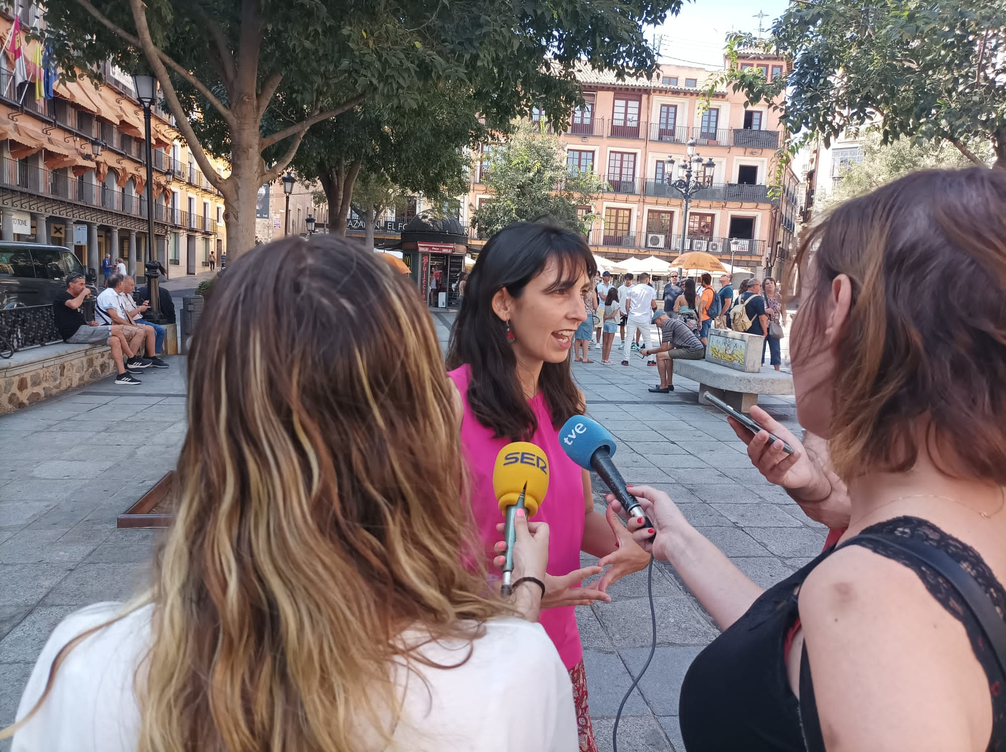 Marta Romero, candidata de Sumar por Toledo en una imagen de archivo