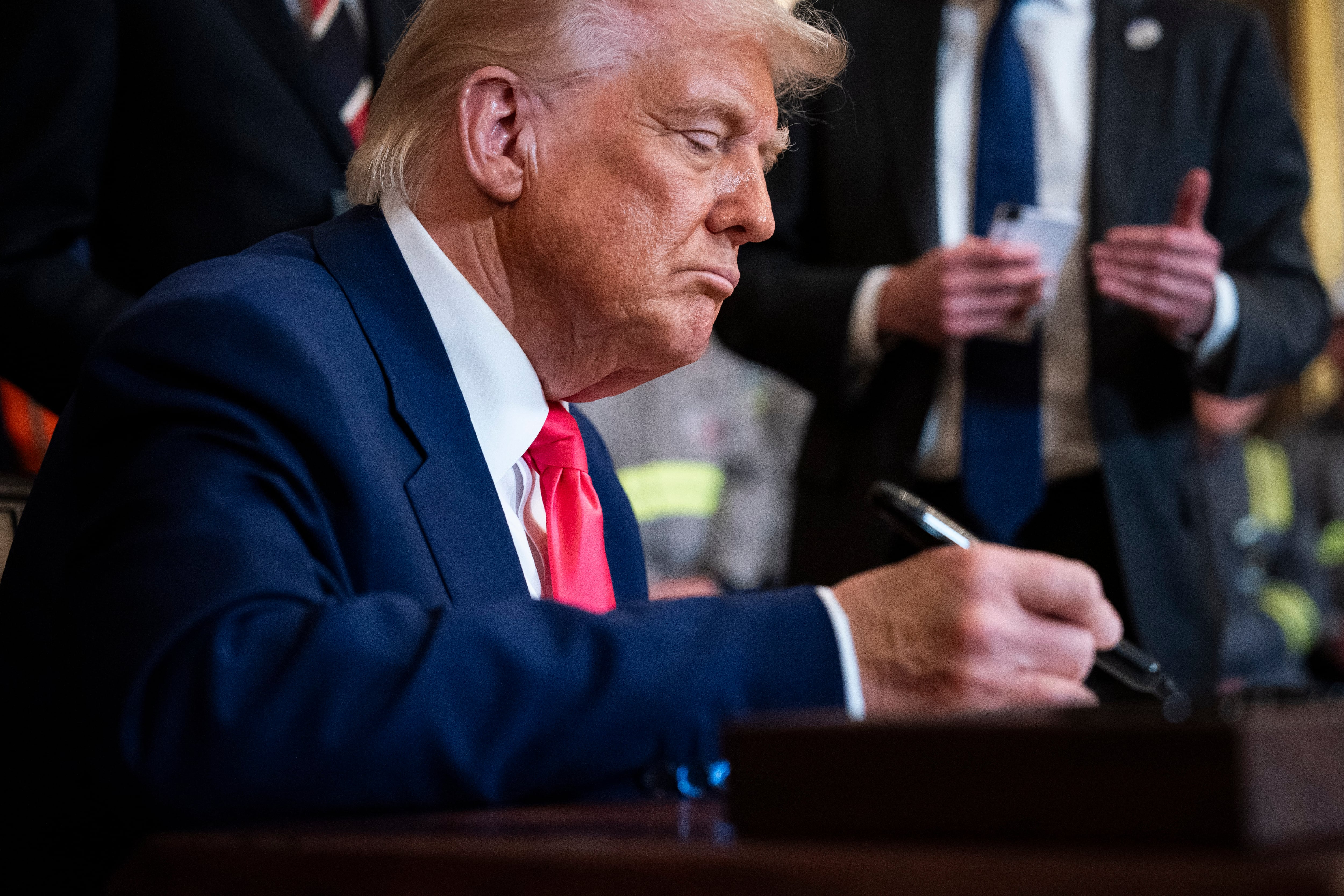 El presidente de EEUU, Donald Trump