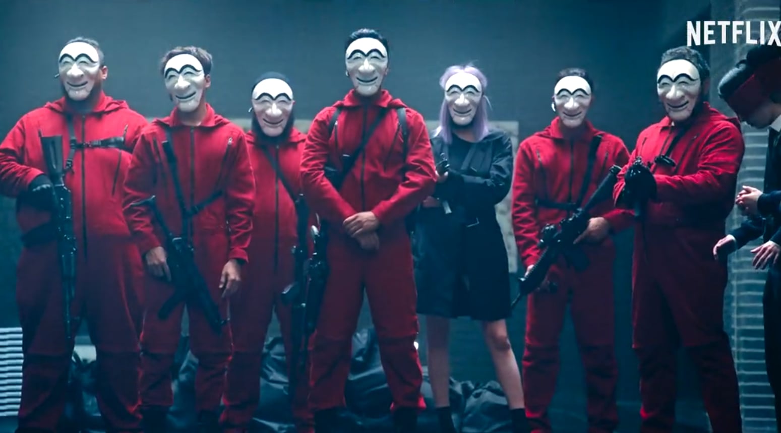 La versión coreana de La casa de papel estrena máscara.