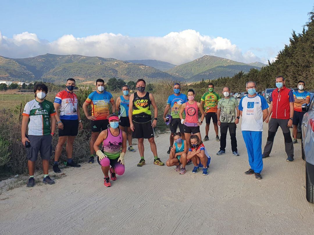 Representantes de los distintos clubes.