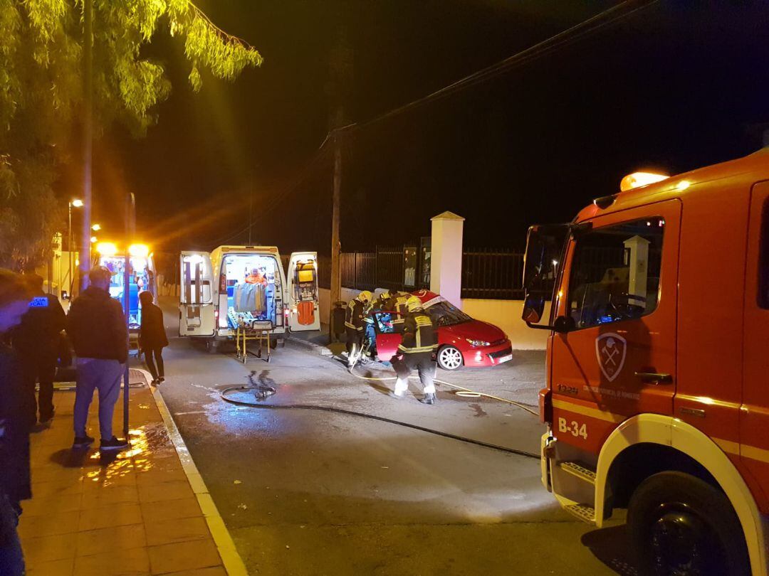 El suceso se produjo a las dos de la madrugada de este jueves